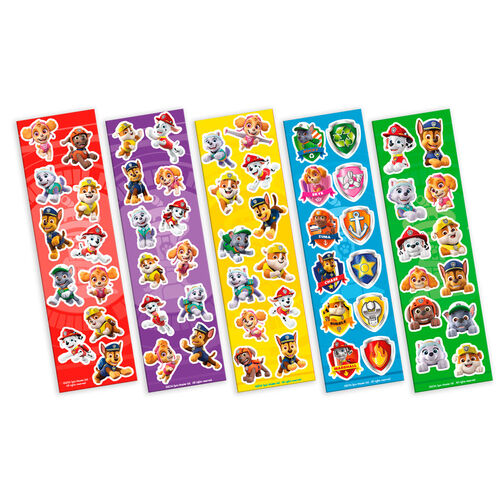 Paw Patrol stickers + notebook set