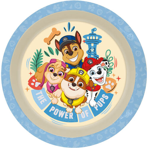 Paw Patrol plate