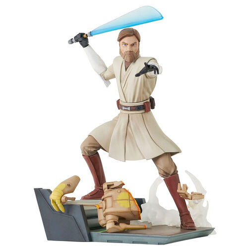 Star Wars The Clone Wars General Kenobi figure 23cm