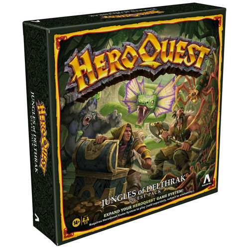 Spanish Heroquest The jungles of Delthrak expansion board game