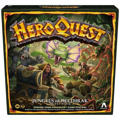 Spanish Heroquest The jungles of Delthrak expansion board game