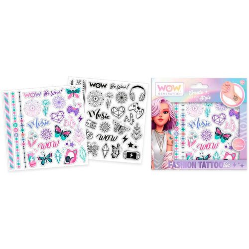 Wow Generation tattoo set