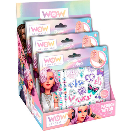 Wow Generation tattoo set