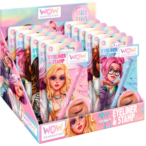 Wow Generation eyeliner + face stamp assorted