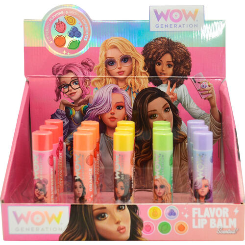 Wow Generation flavour lip balm assorted