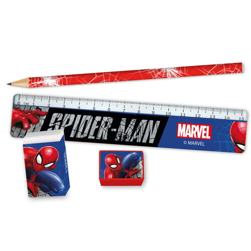 Marvel Spiderman stationery set in case