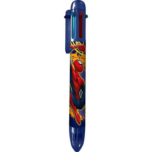 Marvel Spiderman 6 color pen