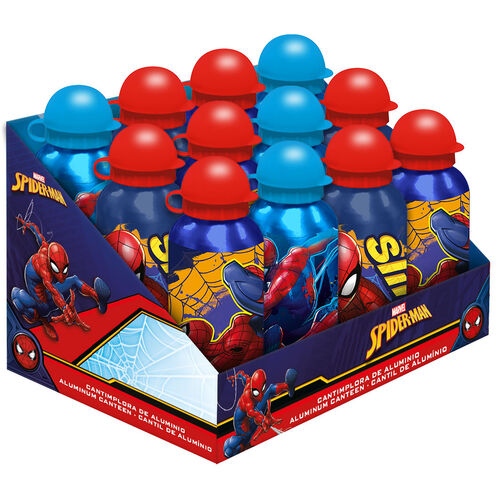 Marvel Spiderman assorted aliminum canteen 500ml