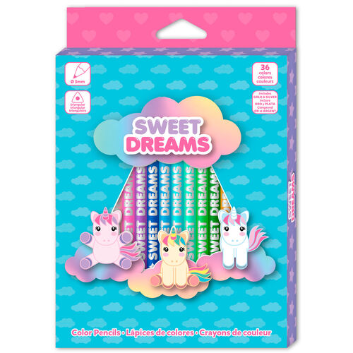 Sweet Dreams colored pencils 36pcs