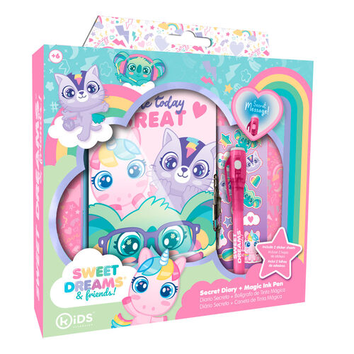 Sweet Dreams stationery set with diary