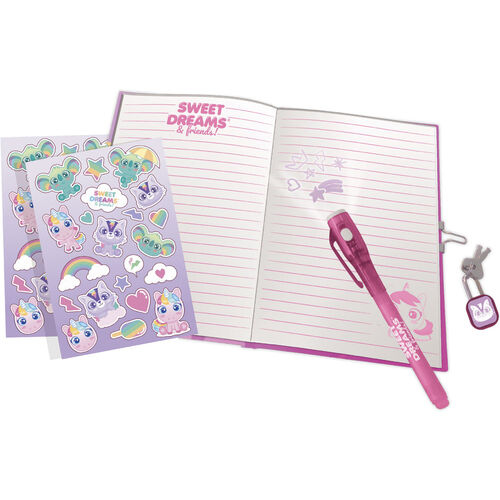 Sweet Dreams stationery set with diary