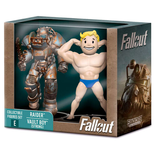 Fallout Raider & Vault Boy Strong set 2 figures 7cm