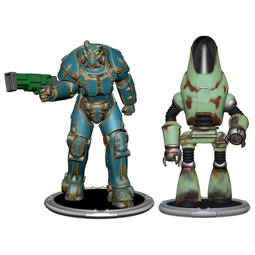 Set 2 figuras X01 & Protectron Fallout 7cm