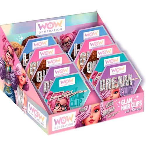 Wow Generation hair clip blister assorted