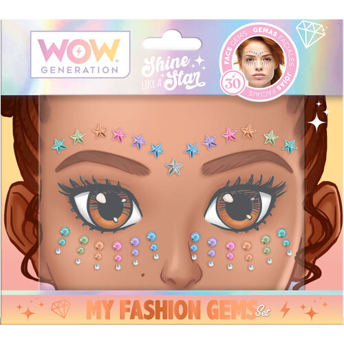 Wow Generation face stickers assorted