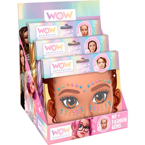 Wow Generation face stickers assorted