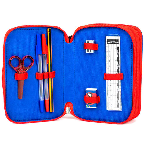 Marvel Spiderman triple pencil case