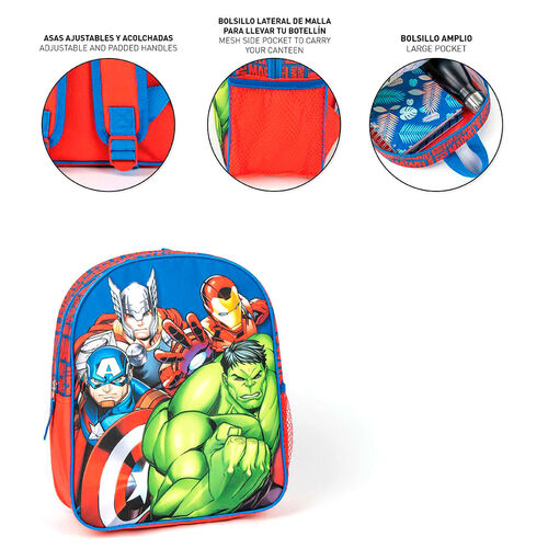 Mochila Los Vengadores Marvel 29cm