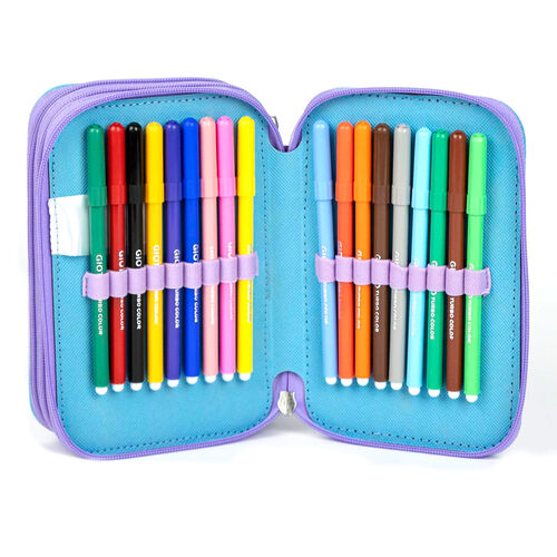 Disney Frozen triple pencil case