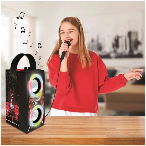 The Voice Bluetooth portable speaker with microphone