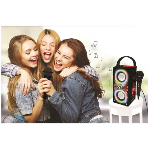 The Voice Bluetooth portable speaker with microphone