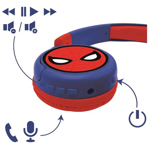 Marvel Spiderman Bluetooth wireless headphones