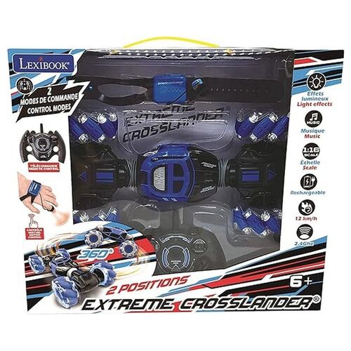 Illuminated remote control car with wristband