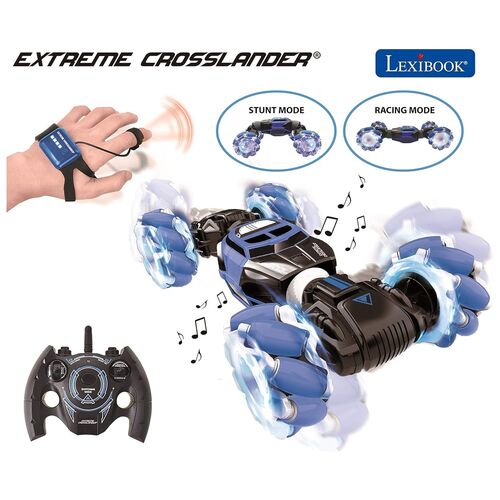 Illuminated remote control car with wristband