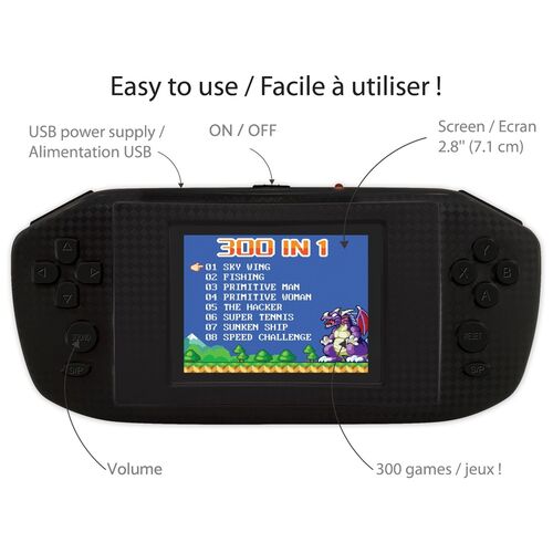 Portable games console