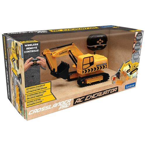 Remote controlled excavator