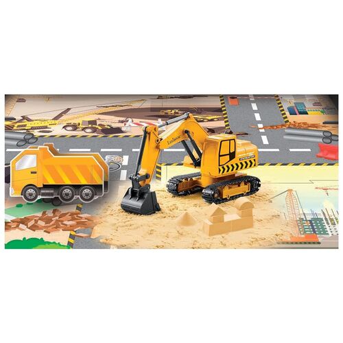 Remote controlled excavator