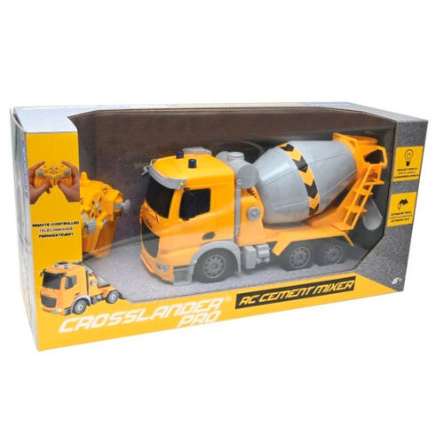 Remote controlled cement mixer truck