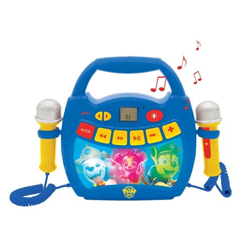 Paw Patrol portable karaoke music player