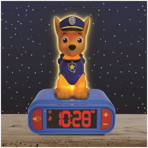 Paw Patrol digital alarm clock