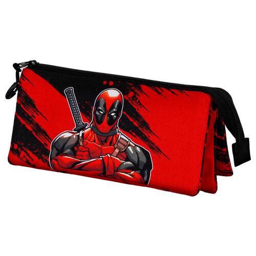 Marvel Deadpool Plus Bad triple pencil case