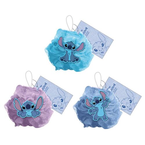 Disney Stitch shower sponge assorted