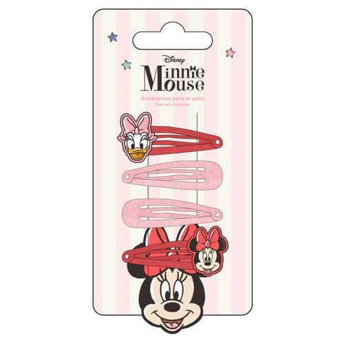 Disney Minnie blister pack 4 hairpins
