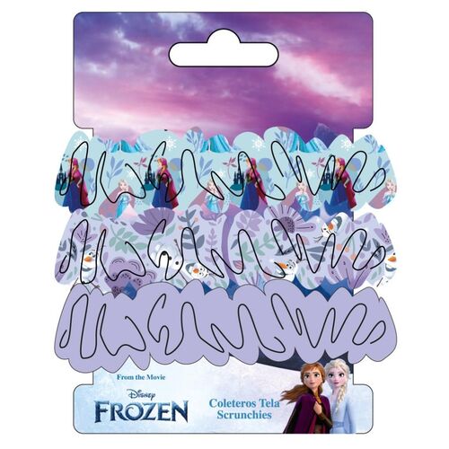 Disney Frozen set 3 scrunchies