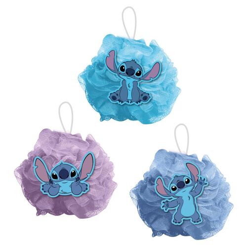 Disney Stitch shower sponge assorted