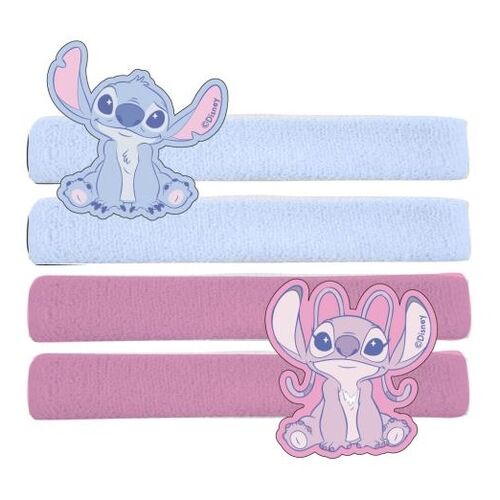 Disney Angel & Stitch set 4 scrunchies