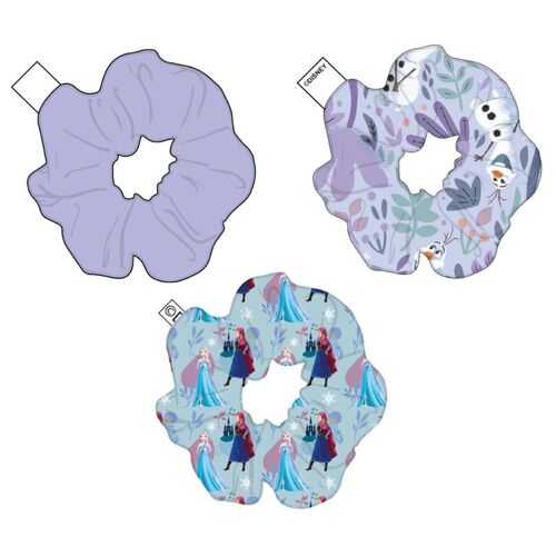 Disney Frozen set 3 scrunchies