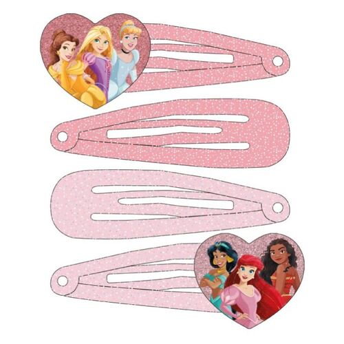 Disney Princess blister pack 4 hairpins