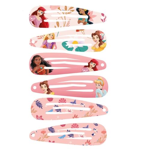 Disney Princess blister pack 6 hairpins