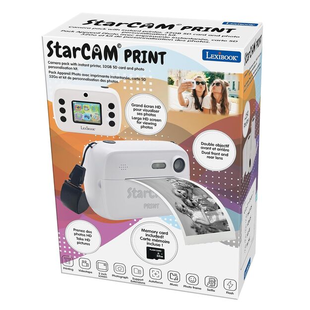 Photo camera with child printer