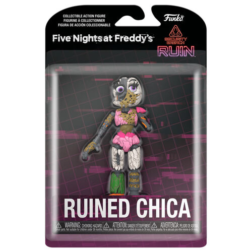 Five Nights at Freddys Ruined Chica action figure 12cm