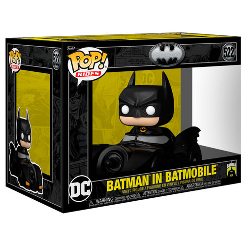 POP figure Rides Deluxe DC Comics Batman in Batmobile