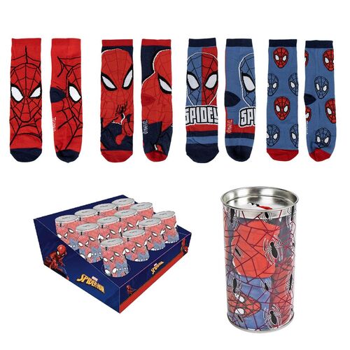 Marvel Spiderman pack 4 assorted socks