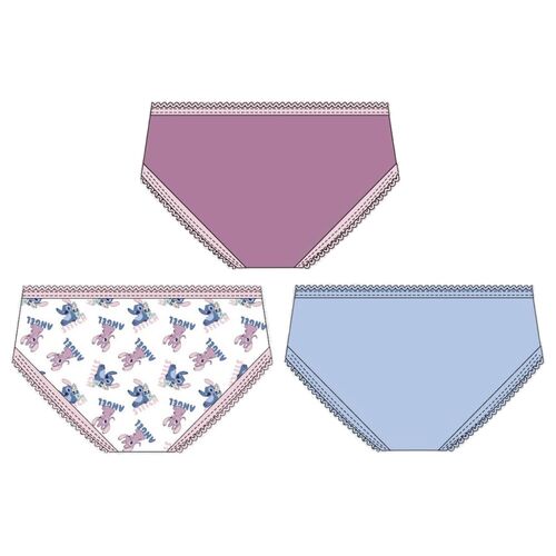 Disney Stitch pack 3 assorted knickers