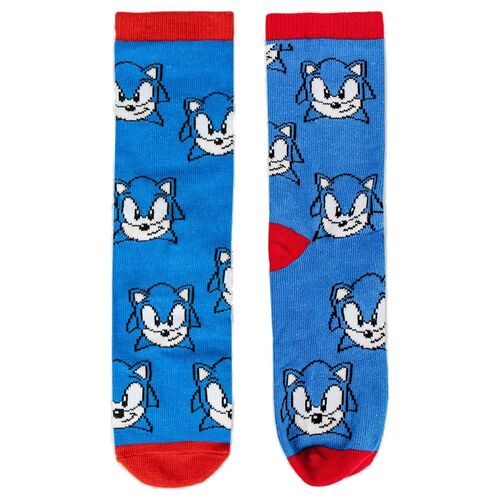 The Hedgehog Sonic pack 4 assorted socks