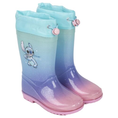 Disney Stitch rubber rainboots